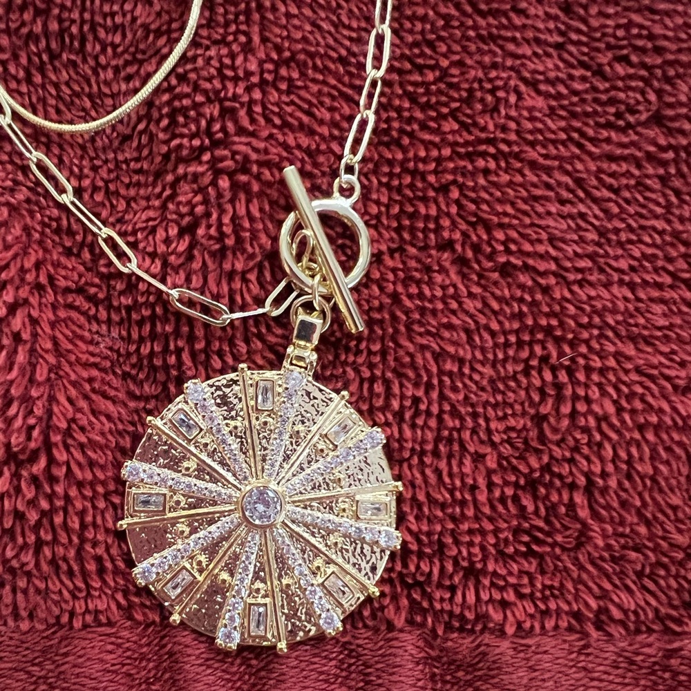 B. B. Lila necklace -BRAND NEW!
